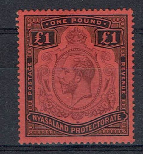 Image of Nyasaland/Malawi SG 98i LMM British Commonwealth Stamp